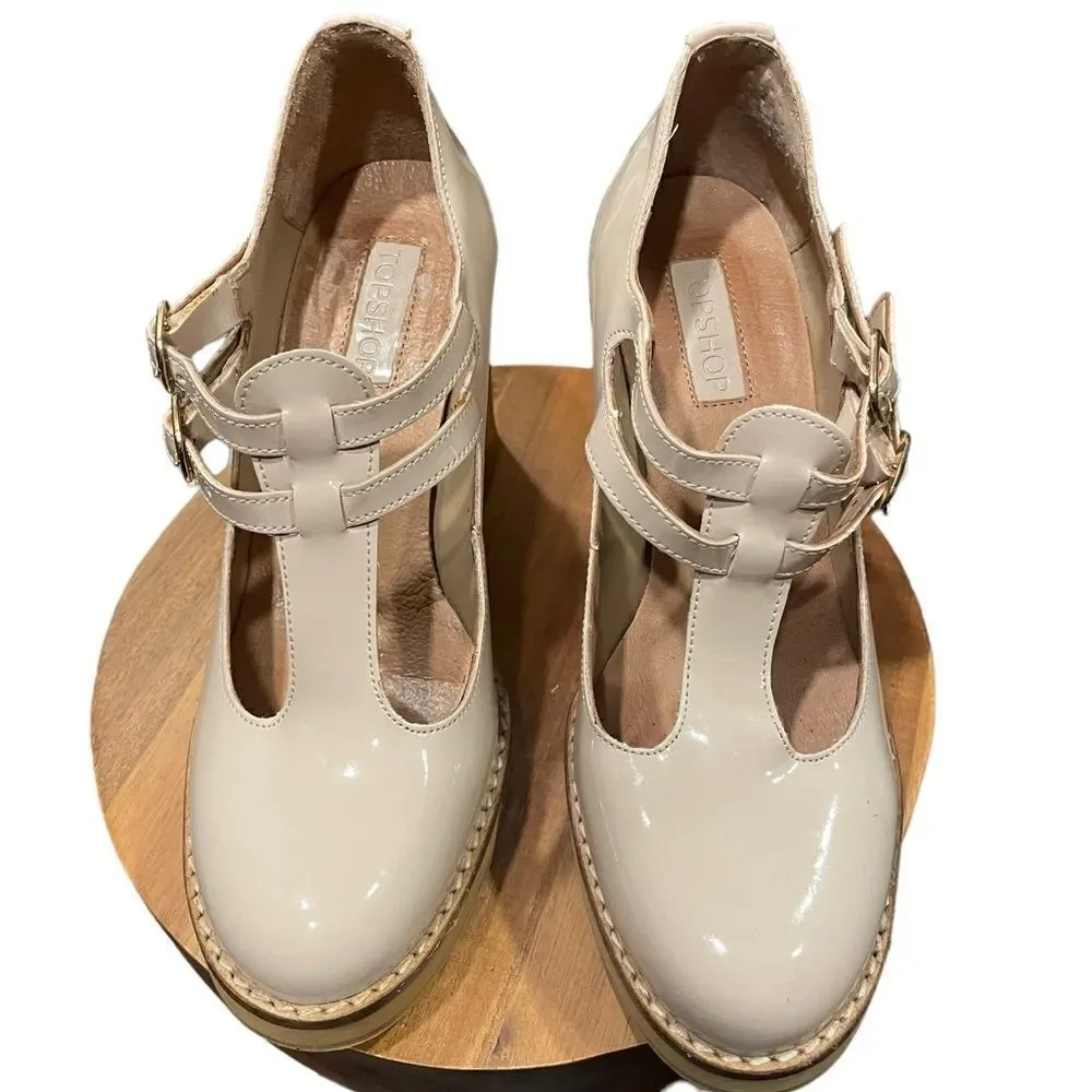 TOPSHOP | 36 heels Mary Janes shoes